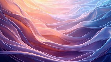 Obraz premium Glowing Gradient Energy Waveform