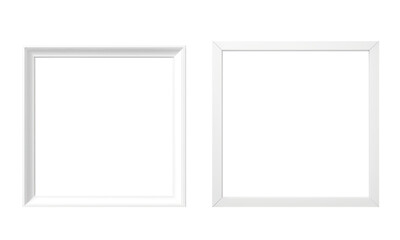 square white frames with a minimalist design