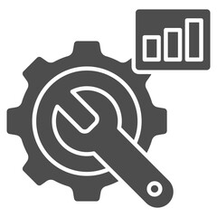 Optimization  Icon Element For Design