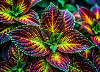 Growing Plants Documentary Style AI Photo, Nature Growth, Documentary Photography, Botanic Garden