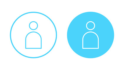 User icon vector. person sign and symbol. people icon.