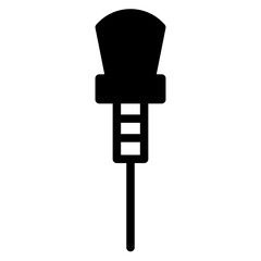 Acupuncture Tool Medicine Line Icon