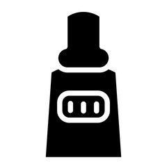 Obraz premium Bottle Pill Medicine Line Icon