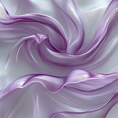 Obraz premium Swirling lavender silk fabric texture