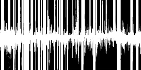 Vintage grunge textures vector illustration. Abstract texture of lines, spot, chips. Grunge black and white background. Monochrome pattern of vintage surface