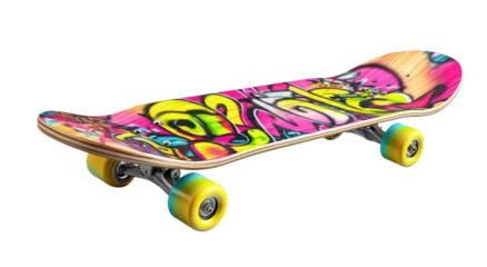 Fototapete skateboard isolated on white © วิทวัส วงษ์หาจักร์