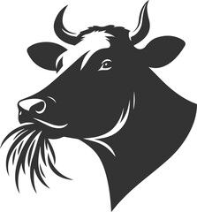 Cow vector silhouette