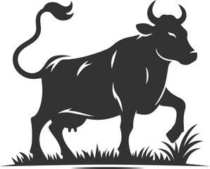 Cow vector silhouette