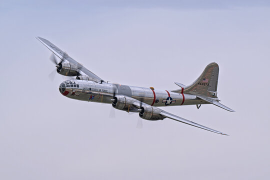 Wings over West Texas 4-18-2025 Dyess AFB, TX USA..

Boeing B-29 Super Fortress "Doc" Flight demonstrationI at the Wings over West Texas Air Show at Dyess AFB