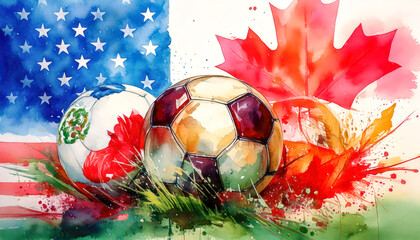 world cup 2026 america canada mexico as home nation banner match