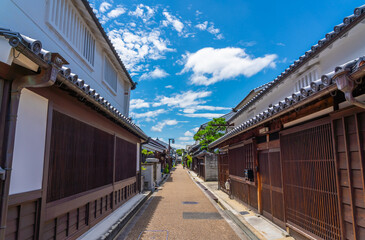 Obraz premium 今井の町並み