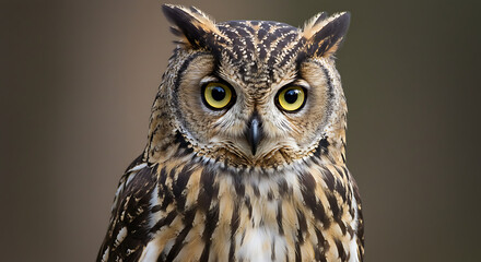 Obraz premium Close Up of an Owl