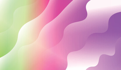 Modern Background With Dynamic Effect. For Your Design Wallpapers Presentation. Vector Illustration with Color Gradient.