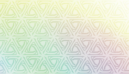 Pattern with geometric shape background. Vector illustration. Template for wallpaper, interior design, decoration, scrapbooking page. Gradient color