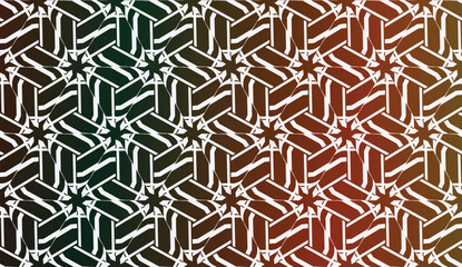 Vector Design. Illustration With Triangles Line. Modern Decorative Background. Pastel gradient color