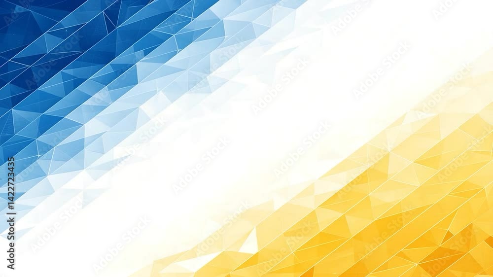 Poster abstract geometric triangle pattern