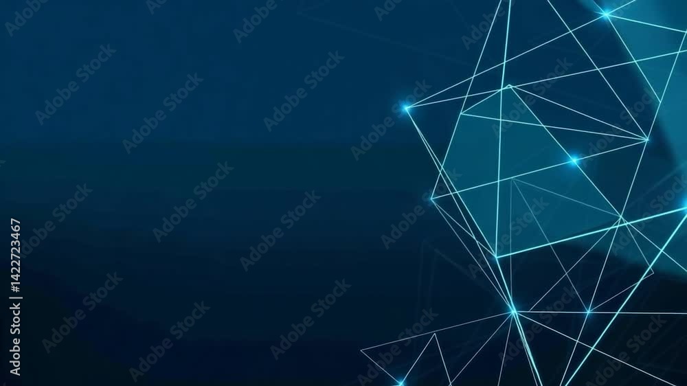 Aufkleber abstract network connection background