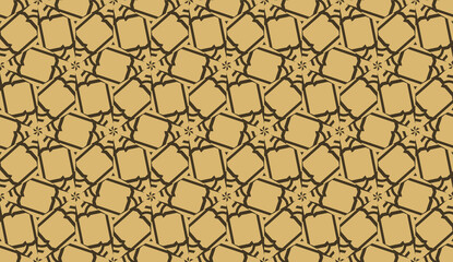 Elegant background with polygonal line. Triangular style. Vector illustration. Brown. Modern design for you business, project. Seamless