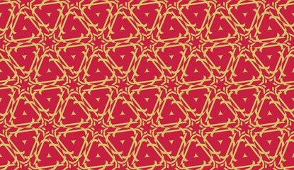 New elegant background with curved line in triangular style. Vector.