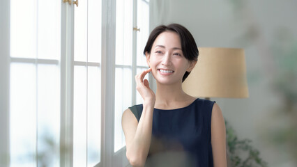 女性　スキンケア