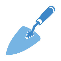 trowel and shovel icon design