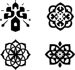 sketch vector illustration silhouette design decoration ornament icon logo symbol mascot religious and cultural religion ethnic traditional abstract modern minimalist 