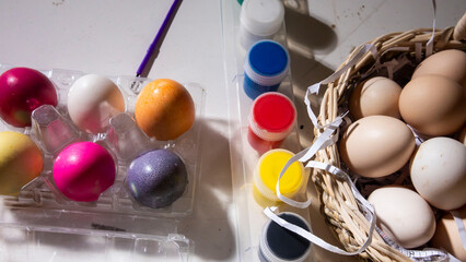 eggs in a basket