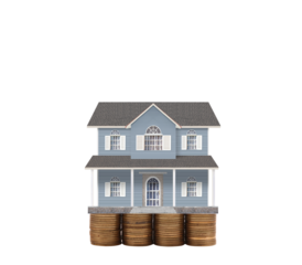 Real estate investment growth urban area financial strategy business environment elevated viewpoint wealth building concept