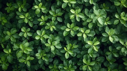 Obraz premium Lush Green Foliage: A Vibrant Tapestry of Nature's Greenery