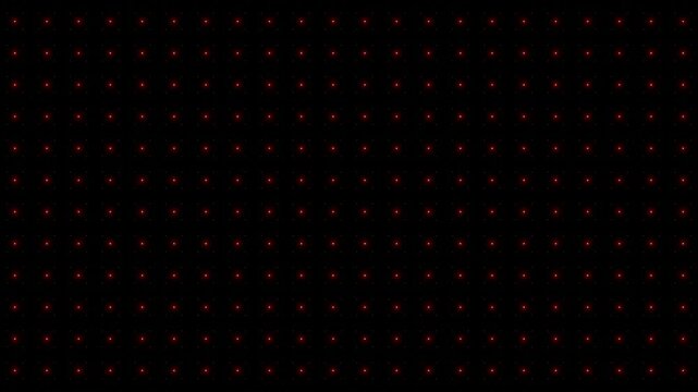 Red glowing stars in dynamic circular movement. Perfect for Visual Effects.