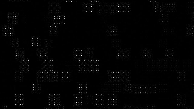 Abstract grid looping animation with modern minimalist design