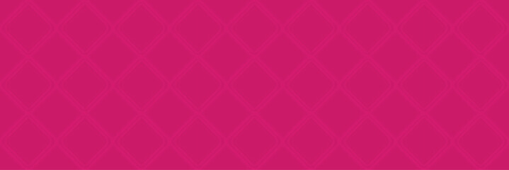 Fototapeta premium Diamond shape pattern template | Geometric shape seamless pattern for texture, fabric, textile, decoration, tiles, cover, banner, flyer | Creative abstract vector with cerise colour