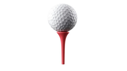 golf ball and tee