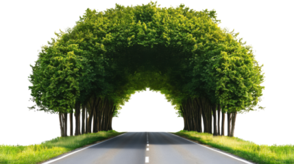 road through the road