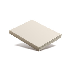 PAPER MOCKUP 121 WITH THEMES OF VINTAGE BLANK BOOK VECTOR FOR BRANDING OR PRESENTATIONS