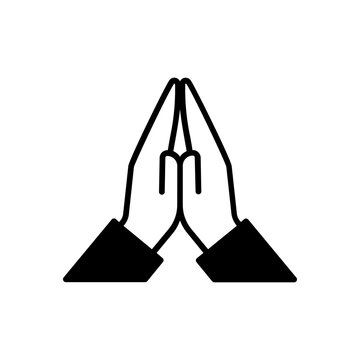 sorry or  thanks icon vector