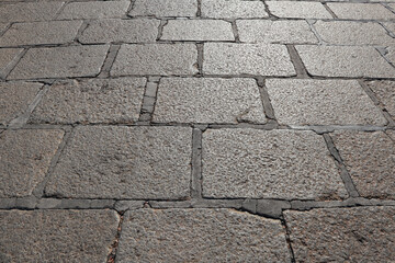 Stone Pathway Close-Up