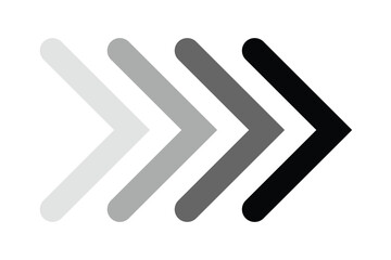 Swipe up arrow icon. flat style swipe up arrow on white background.