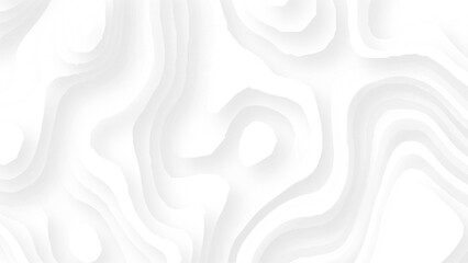 Abstract White Paper cut background. Modern 3d Paper cut background. Abstract modern 3d Paper cut white background.