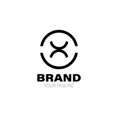 Gemini Logo. Gemini Logo Design. Gemini Logo Brand. Gemini Logo Vector Design Isolated on White Background