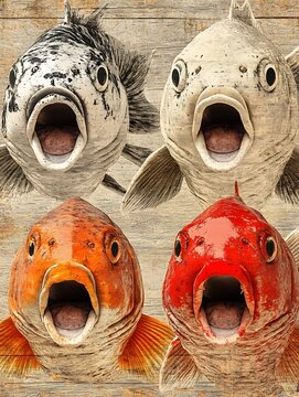 Pinterest Fish Head Fish-Heads - Images et vidéos libres de droits | Adobe Stock