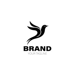 Lark Logo. Lark Logo Design. Lark Logo Brand. Lark Logo Vector Design Isolated on White Background