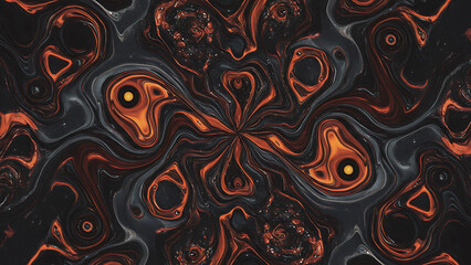 an artistic pattern derived from ganpati wallpaper concepts - 79