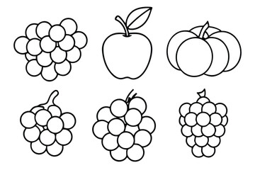 Grapes and apples complement each other nicely