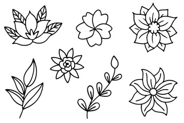 Hand Drawn Floral Sketches Enhancing Your Style