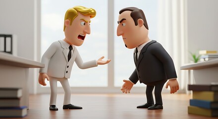 Business Negotiation Struggle