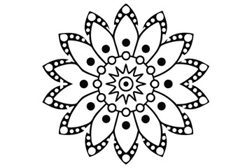 Hand Painted Dot Man Expressing Bold Artistic Flair