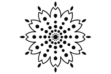 Hand Painted Dot Man Showcasing Colorful Creative Vision