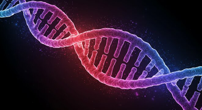 3d rendered illustration of dna
