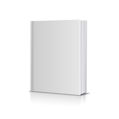 PAPER MOCKUP 122 WITH THEMES OF MODERN BLANK BOOK VECTOR FOR BRANDING OR PRESENTATIONS